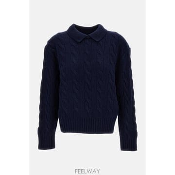 Ralph Lauren [G95]����  211972129002HUNTERNAVY ���� ��Ʈ Ǯ���� ������ ����� CABLE KNIT[G95]����  211972129002HUNTERNAVY ���� ��Ʈ Ǯ���� ��