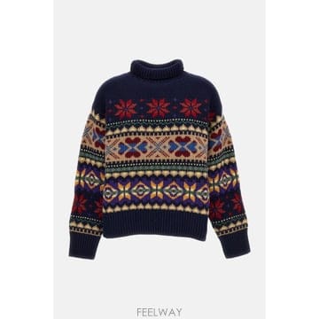 Ralph Lauren [G95]����  211B17773001NAVYMULTI ���� ��Ʈ Ǯ���� ������ ����� WOOL CASHME[G95]����  211B17773001NAVYMULTI ���� ��Ʈ Ǯ���� ����