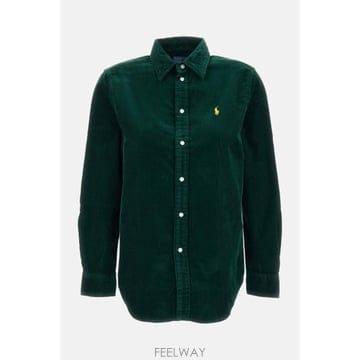 Ralph Lauren [G95]����  211A93203011DARKGREEN ���� ���� ����콺 ���� CORDUROY SHIRT[G95]����  211A93203011DARKGREEN ���� ���� ����콺 ��