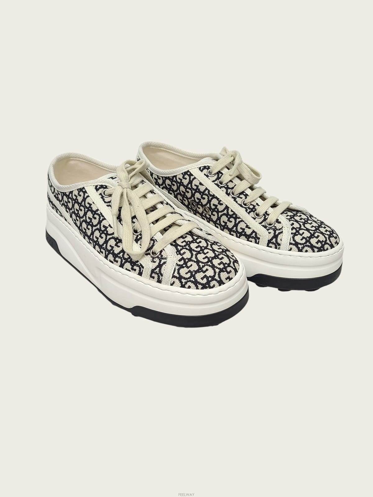 GUCCI [�߰���ǰ/���̽���] 36.5 / ���� ���̺� ���� GG ��ī�� �״Ͻ� 1977 �÷��� ����Ŀ��[�߰���ǰ/���̽���] 36.5 / ���� ���̺� ���� GG ��ī�� 