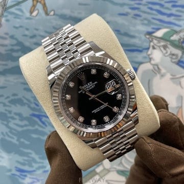 더럭스*당일*롤렉스 데이저스트 41mm 다이아 10p 검판 126334