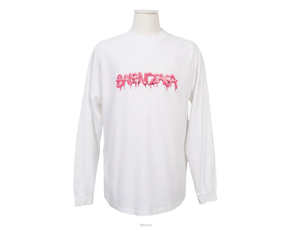 Balenciaga [�׶��ĸ�] �߷��þư� ������ �׷���Ƽ �� ������ Ƽ���� ȭ��Ʈ ��ũ M 77682[�׶��ĸ�] �߷��þư� ������ �׷���Ƽ �� ������ Ƽ����
