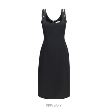 26FW 베르사체 원피스 10267001A17793 1B000 BLACK