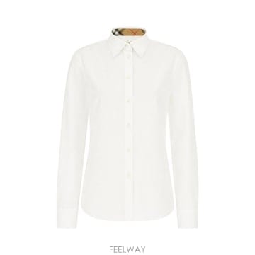 Burberry 26FW ������ ���ַ� �� ��ư ���ø� ���� 8111217 A1464 WHITE26FW ������ ���ַ� �� ��ư ���ø� ���� 8111217 A1464 W