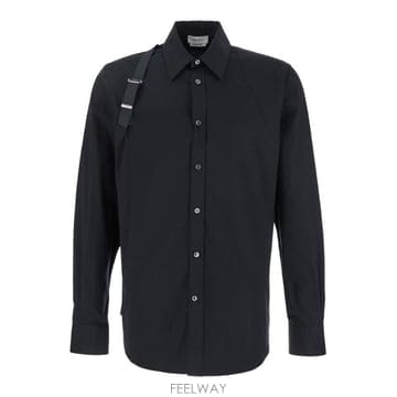 인더샵 Alexander McQUEEN 알렉산더 맥퀸 블랙 셔츠