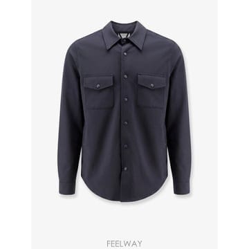 아스페시 버진 울 블렌드 SHIRTJACKET WITH 더말 INS B0652291320