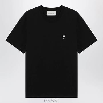 26 F/W 아미 아미 드 꾀흐 블랙 티셔츠 HTS346724-045 B0052304546