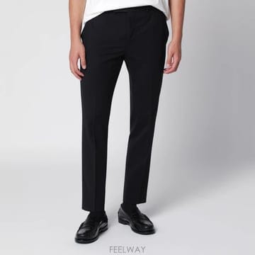 26 F/W 피티제로친퀘 DIECI 트라우저 인 블랙 울 블렌드 CO B0052304553