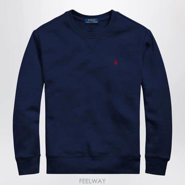 26 F/W 폴로 랄프로렌 네이비 블루 코튼 블렌드 맨투맨 (KIDS B0052304565