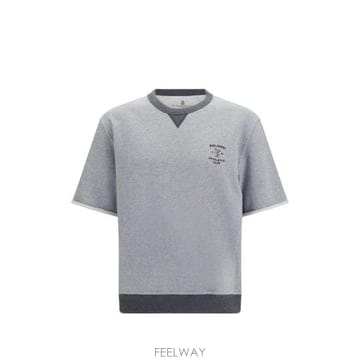 Brunello Cucinelli 26FW ���ڷ� ��ġ�ڸ� ž MM8263391G CT924 GREY26FW ���ڷ� ��ġ�ڸ� ž MM8263391G CT924 GREY