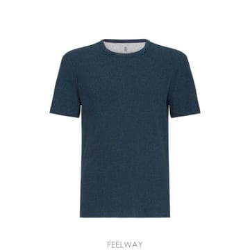 Brunello Cucinelli 26FW ���ڷ� ��ġ�ڸ� ž MM8511336 C2220 BLUE26FW ���ڷ� ��ġ�ڸ� ž MM8511336 C2220 BLUE