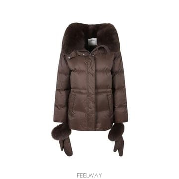 Yves Salomon 26FW �̺��θ� ���� 27WFV02072U06W A2324 BROWN26FW �̺��θ� ���� 27WFV02072U06W A2324 BROWN