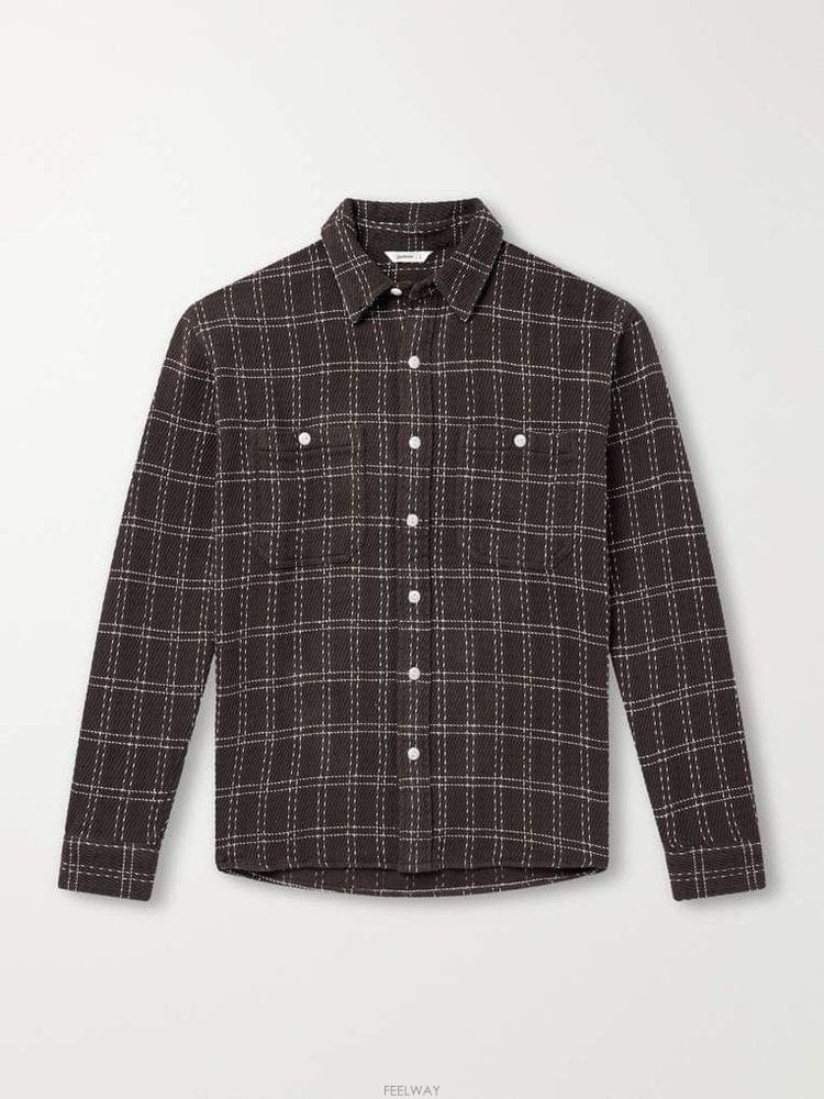 | Other Brand | 3SIXTEEN ��ƿ��Ƽ üũ ��ư�ö��� ���� UTF-FW26-3 B00822915063SIXTEEN ��ƿ��Ƽ üũ ��ư�ö��� ���� UTF-FW26-3 B008