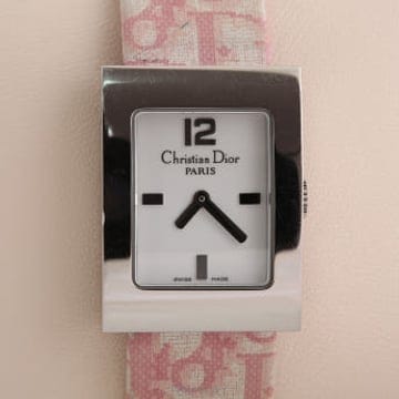 크리스챤 디올 Dior 맬리스 화이트 다이얼 여성 쿼츠 D78-109