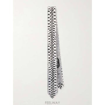 톰포드 6CM SNAKEPRINT 니트 실크 넥 타이 STI007- B0082291541