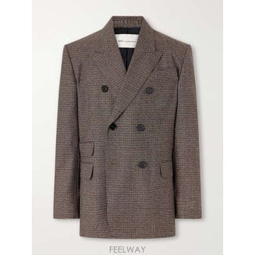 아미 더블브레스티드 하운드투스 버진 울 블레이저 HBV772.WV0 B0082304747