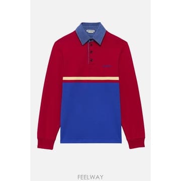 26 F/W JW 앤더슨 콘트라스트 카라 폴로 JO0298PG1938 B0032293942