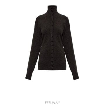 Lemaire 26FW ���޸� ���� Ƽ���� PO0047 LK1070 BK674 BLACK MELANGE26FW ���޸� ���� Ƽ���� PO0047 LK1070 BK674 BLACK MELA