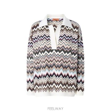 Missoni 26FW �̼Ҵ� ���� Ƽ���� DS26WN1B BK01KOSMSPL NAVY26FW �̼Ҵ� ���� Ƽ���� DS26WN1B BK01KOSMSPL NAVY