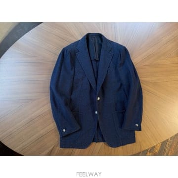 알폰소 시리카 트위드 자켓 슬림100