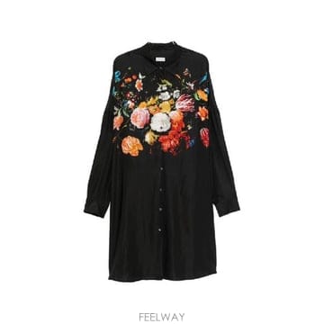 Dries Van Noten �׶�����Ÿ �ؿ� �帮���ݳ�ư ���� PRINTED �յ巹�� ���ǽ� 0110024087975�׶�����Ÿ �ؿ� �帮���ݳ�ư ���� PRINTED �յ巹�� ��