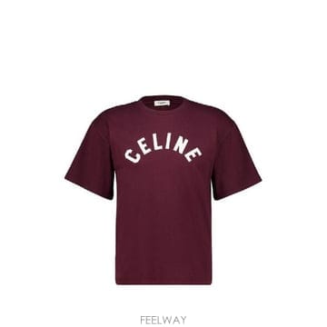 CELINE �׶�����Ÿ �ؿ� ������ ���� LOGO COTTON Ƽ���� RX0HU1242FZU1�׶�����Ÿ �ؿ� ������ ���� LOGO COTTON Ƽ���� RX0HU12
