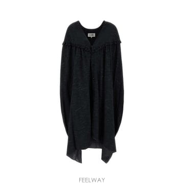 Maison Margiela �ؿ� ������� �����Ľ� ���� ���������� ���� �̵� �巹�� S52DD0077M35737 002J�ؿ� ������� �����Ľ� ���� ���������� ���� �̵� �巹