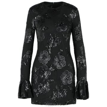 26SS 로테이트 숏 원피스 114928100 Black
