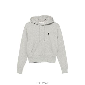 Ami �׶�����Ÿ �ؿ� �ƹ� ���� AMI DE COEUR COTTON HOODIE FSW800730A273�׶�����Ÿ �ؿ� �ƹ� ���� AMI DE COEUR COTTON HOODIE F
