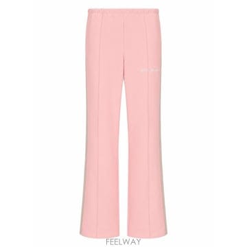 26FW 팜앤젤스 스트레이트 팬츠 PWCJ031F25FAB002 3003 PINK OFF WHITE