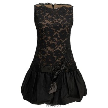 26FW 셀프 포트레이트 원피스 AW26 013S BBLACK