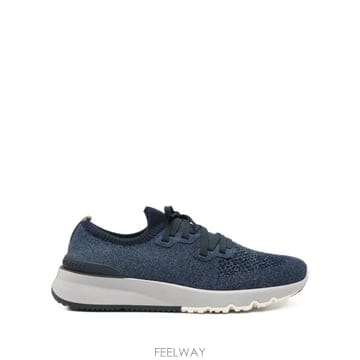 Brunello Cucinelli 26FW ���ڷ� ��ġ�ڸ� ����Ŀ�� MZUKIS0250 CBJ51 DENIM MULTI26FW ���ڷ� ��ġ�ڸ� ����Ŀ�� MZUKIS0250 CBJ51 DENIM