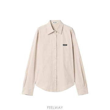 미우미우 여성 셔츠