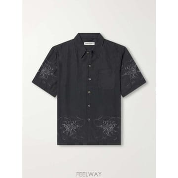 아워 레가시 EVERY 프린트 라이오셀 셔츠 M4262ESV B0082292129