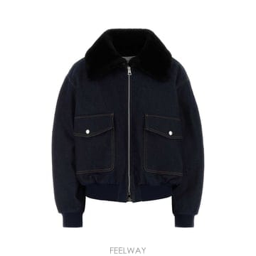지방시 시어링 카라 데님 블루종 BW00WJ518W 401 B0442291439