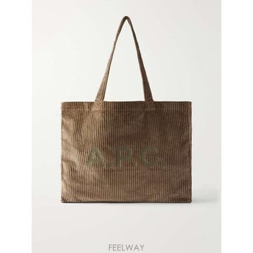 A.P.C 아페쎄 다이앤 로고 코튼 토트백 백 COHSW-M6144 B0082304828