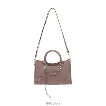 25 F/W 발렌시아가 르 시티 스몰 지갑 발렌시아가 레더 베이지 8 B0731795896