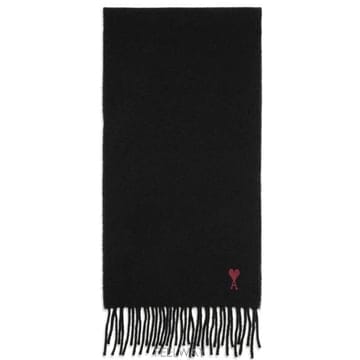 26 F/W 아미 QUOTA 울 스카프 WITH 레드 아미 드 꾀흐  B0742292299