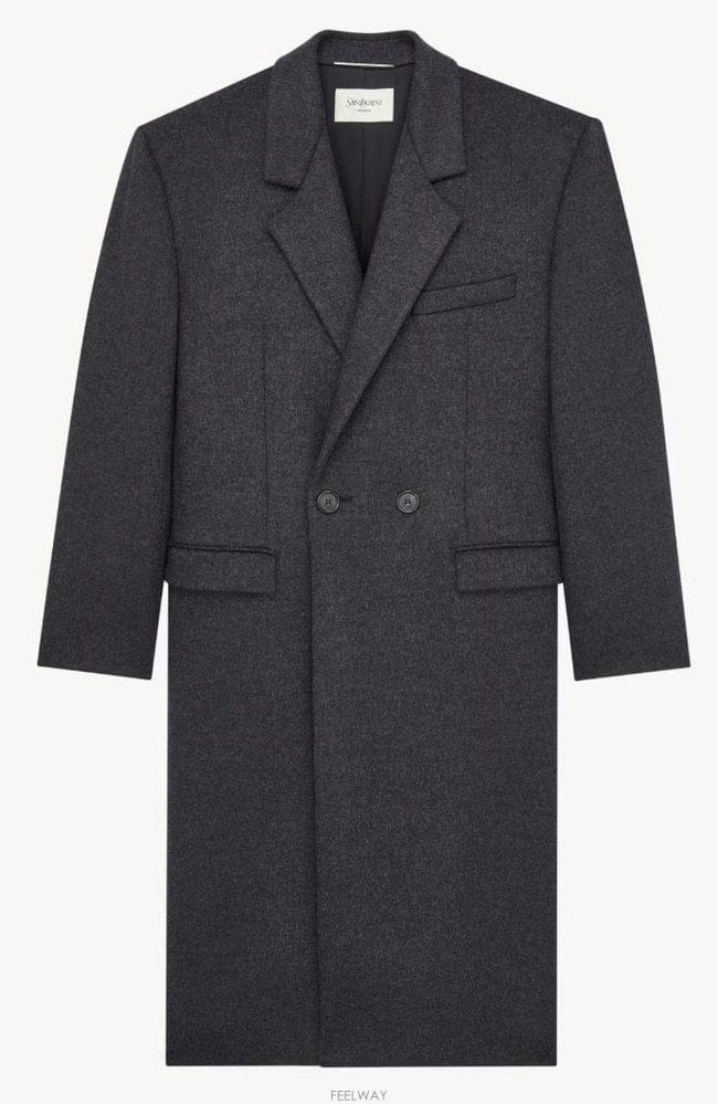 Saint Laurent 26 F/W ���ζ� MANTEAU ���̽� ��Ƽ�� 873406Y1O11 B074229354326 F/W ���ζ� MANTEAU ���̽� ��Ƽ�� 873406Y1O11 B07422