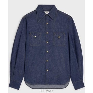 26 F/W 셀린느 셔츠 RC0AD2N67/GGG3 B0742296482