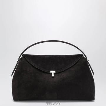 토템 T Lock 스웨이드 백