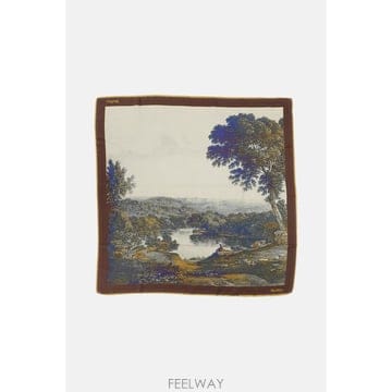 26 F/W 막스마라 실크 트윌 맥시 스퀘어 스카프 262454609 B0032247784