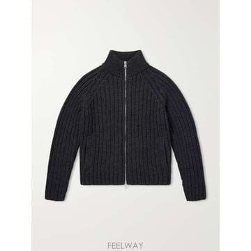 아워 레가시 ULTRA 리브드 메리노 울 집업 스웨터 M4263UC B0082305429