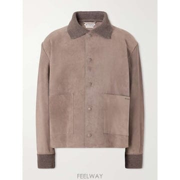 JW 앤더슨 WOOLTRIMMED 스웨이드 자켓 LJ0068-LT0 B0082305456