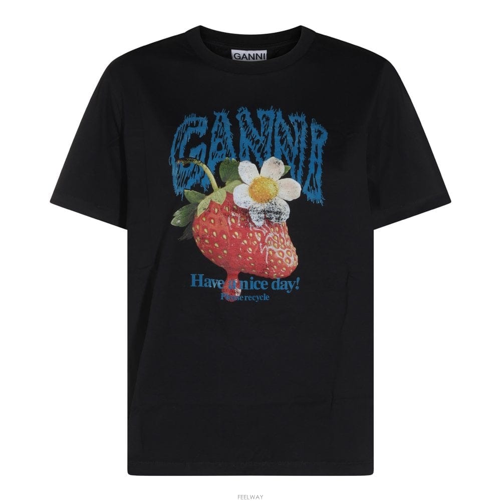 GANNI ���� SHORTSLEEVEDTSHIRTS A1050257252 B0482291921���� SHORTSLEEVEDTSHIRTS A1050257252 B0482291921