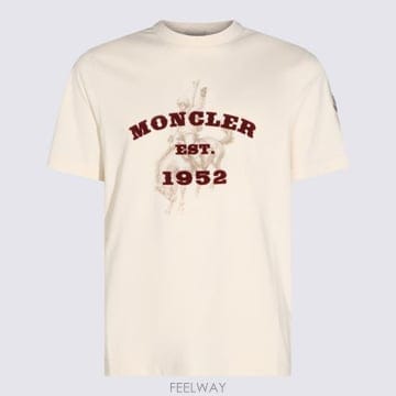 Moncler 26FW ��Ŭ���� ���� Ƽ���� L20918C00066 89B8U060 CREAM26FW ��Ŭ���� ���� Ƽ���� L20918C00066 89B8U060 CREAM