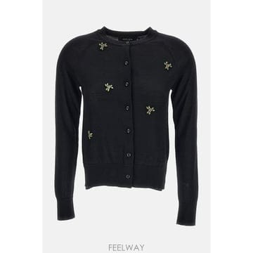 26 F/W 시몬 로샤 클래식 메리노 실크 가디건 W 터보 EMBEL B0032261979