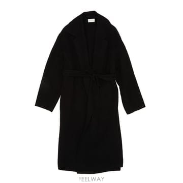 26 F/W 더 로우 코트 CIARA 블랙 R000442W1439/B B0742296411