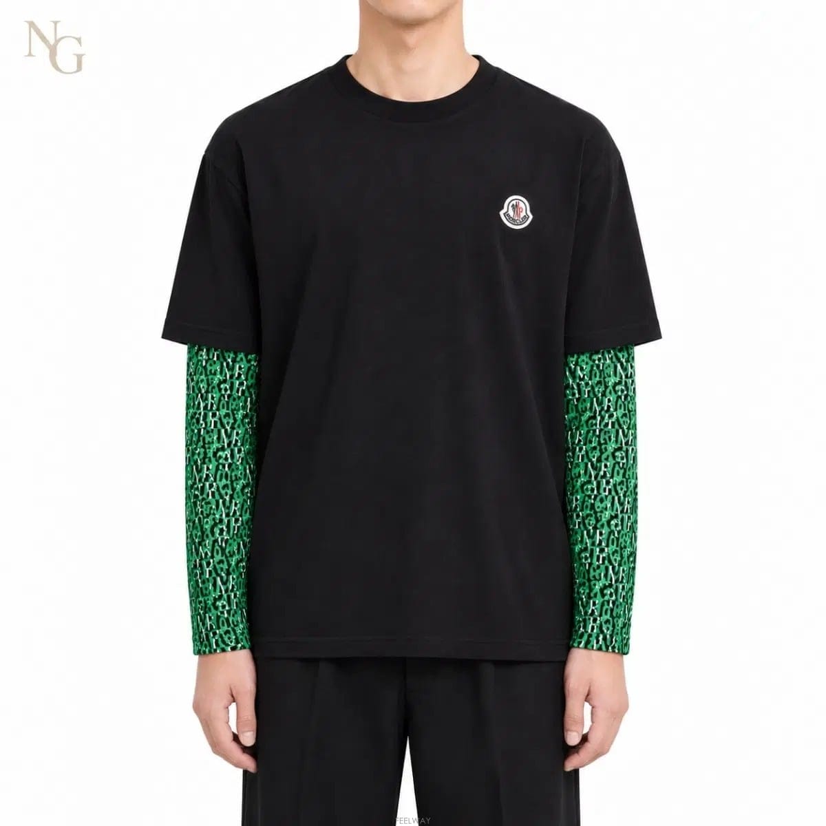 Moncler [��ǰ/������] ��Ŭ���� ���� ���̾�� �ս����� Ƽ���� L / 100[��ǰ/������] ��Ŭ���� ���� ���̾�� �ս����� Ƽ���� L