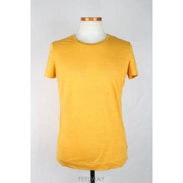 로로피아나 써니옐로 안제리 반팔 니트 40(XS)